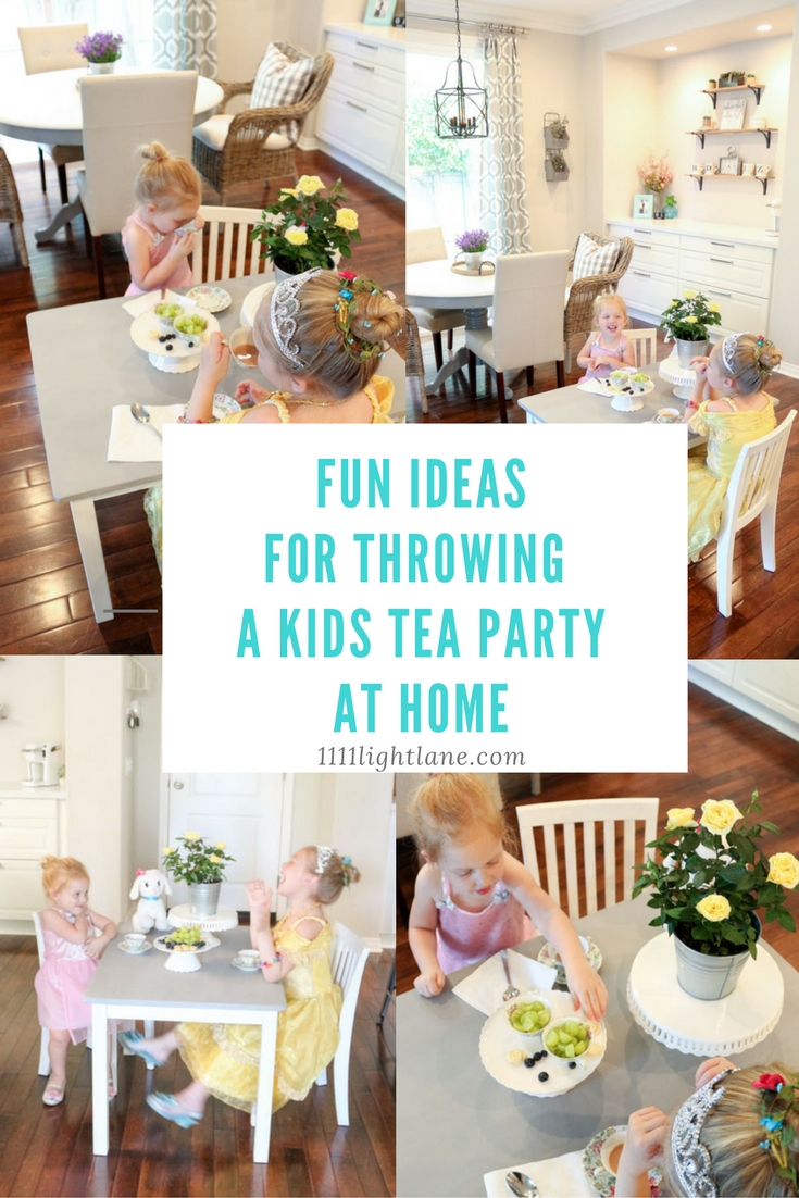  Fun  Ideas  for Throwing a Kids  Tea Party  at Home 