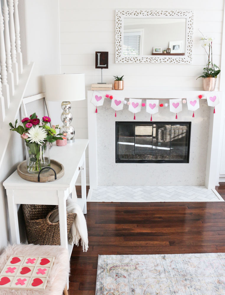 modern-simple-valentines-mantel-decor-1111lightlane (1 of 1)