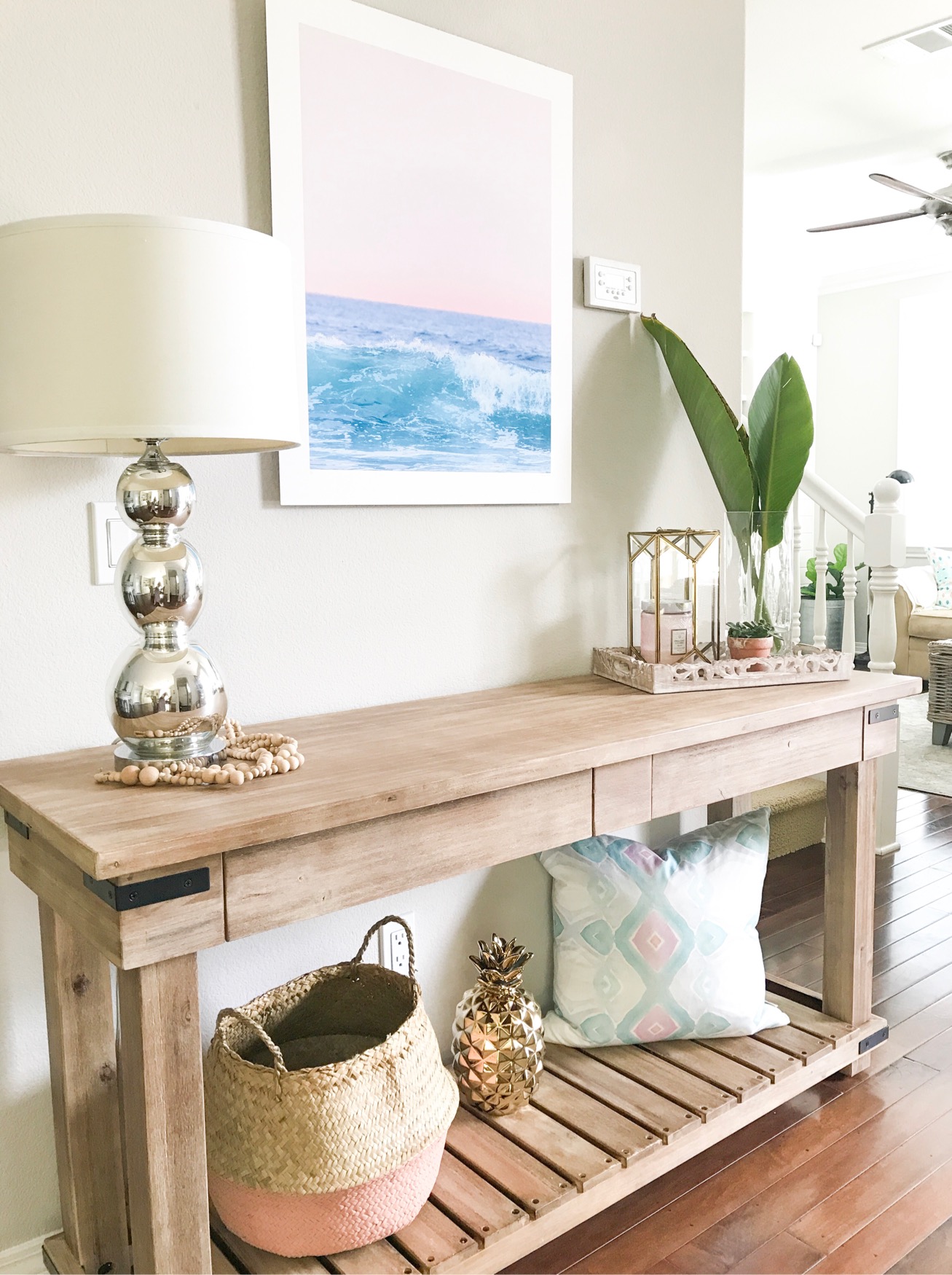 How to Style a Console Table