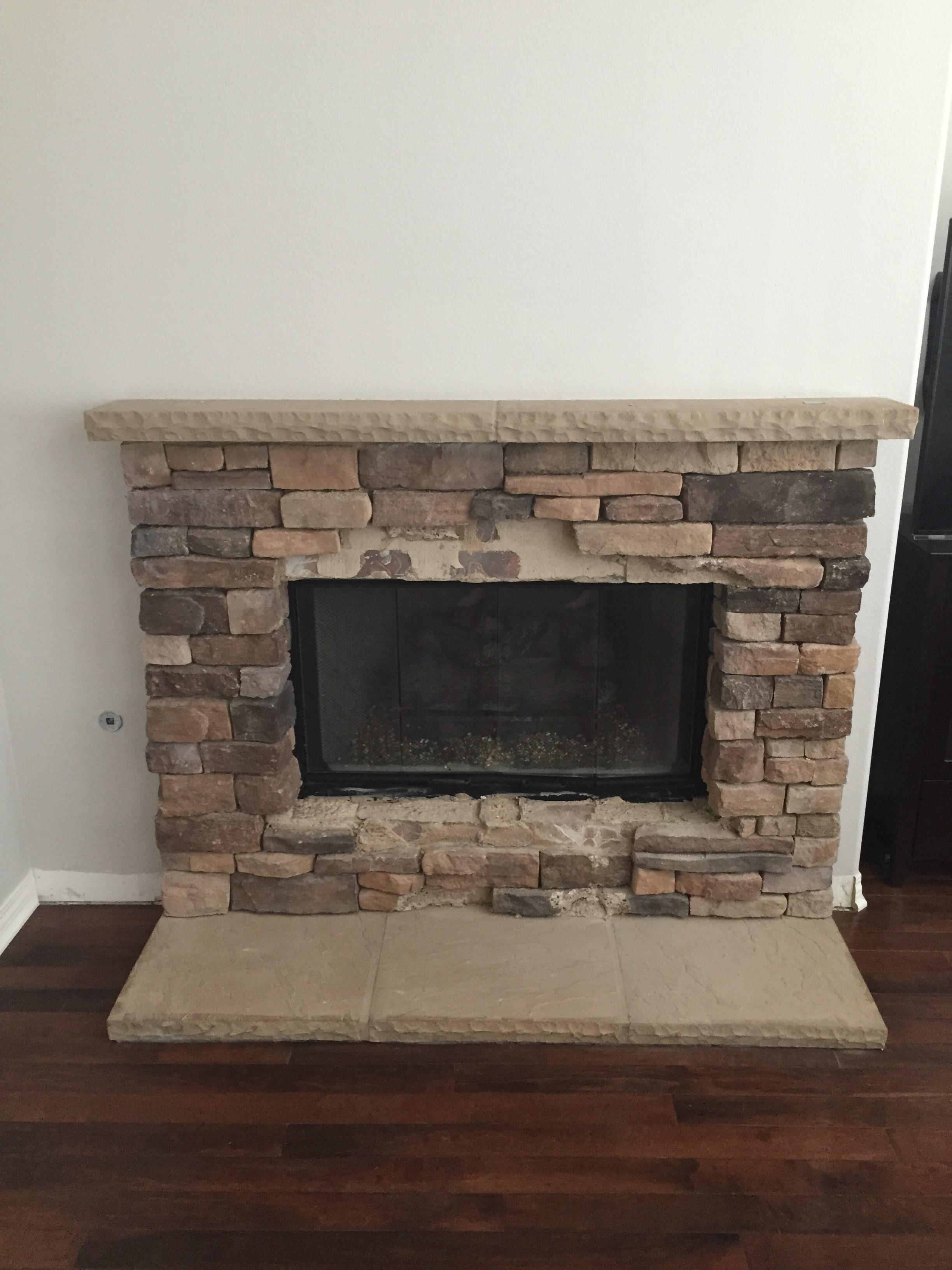 repair - Insulation exposed behind face of my fireplace - Home Improvement  Stack Exchange