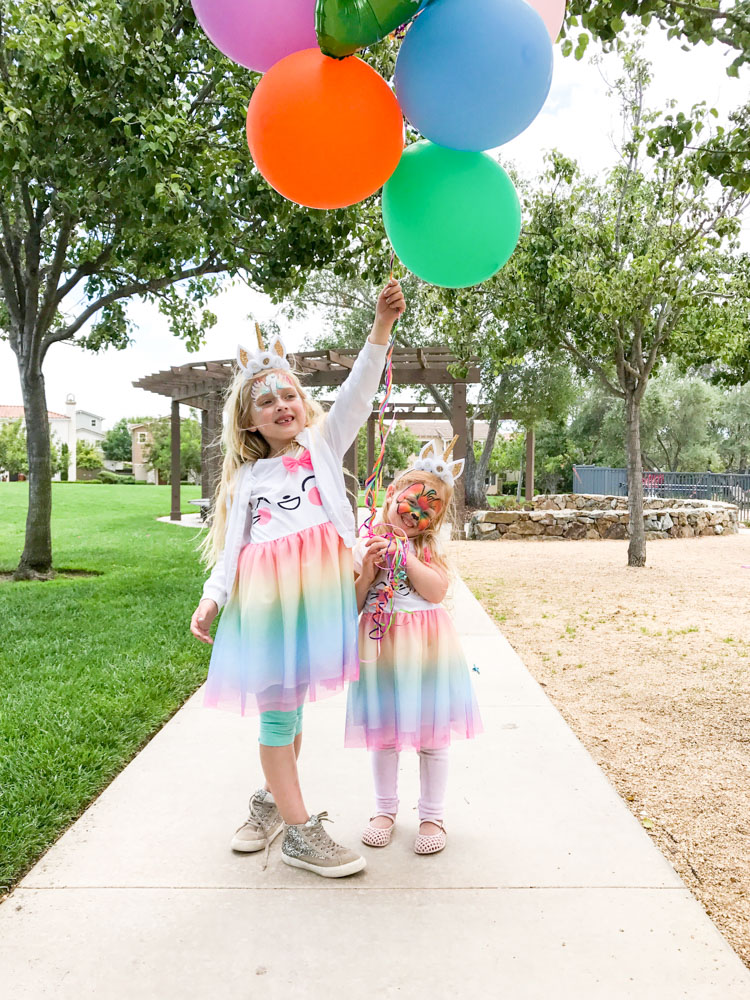 unicorn birthday party outfit