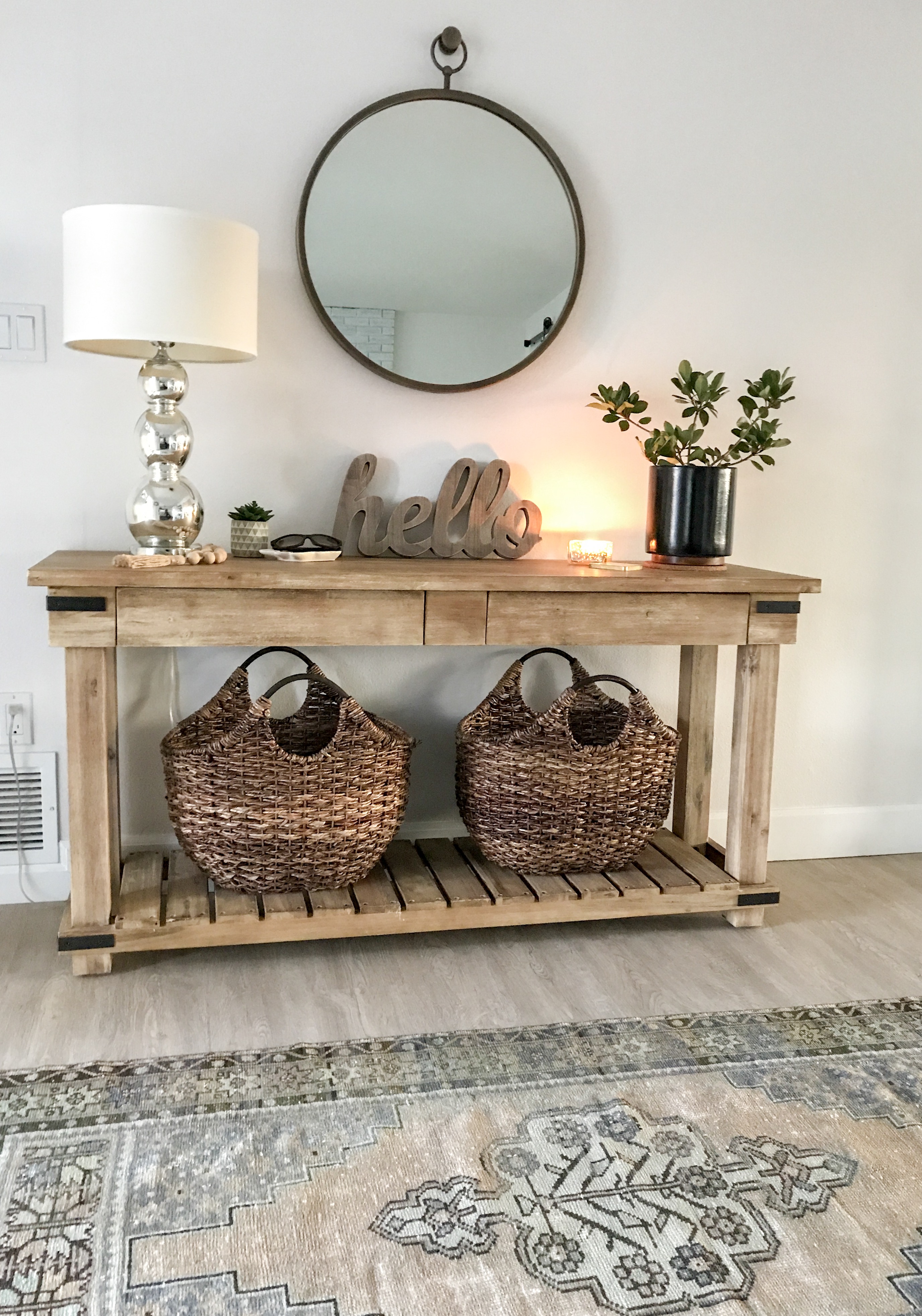 decor entryway fall simple welcome easy rug ways into greenery ig cozy candle listed elements texture ve 1111lightlane