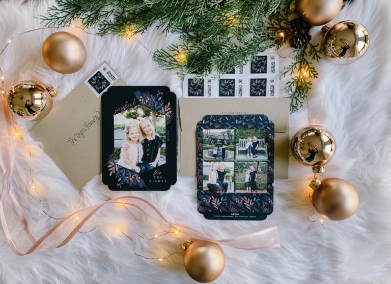 Christmas Photo Cards + Coordinating Holiday Outfit Tips