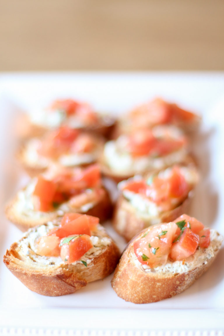 Easy Holiday Crostini Appetizer Under $25