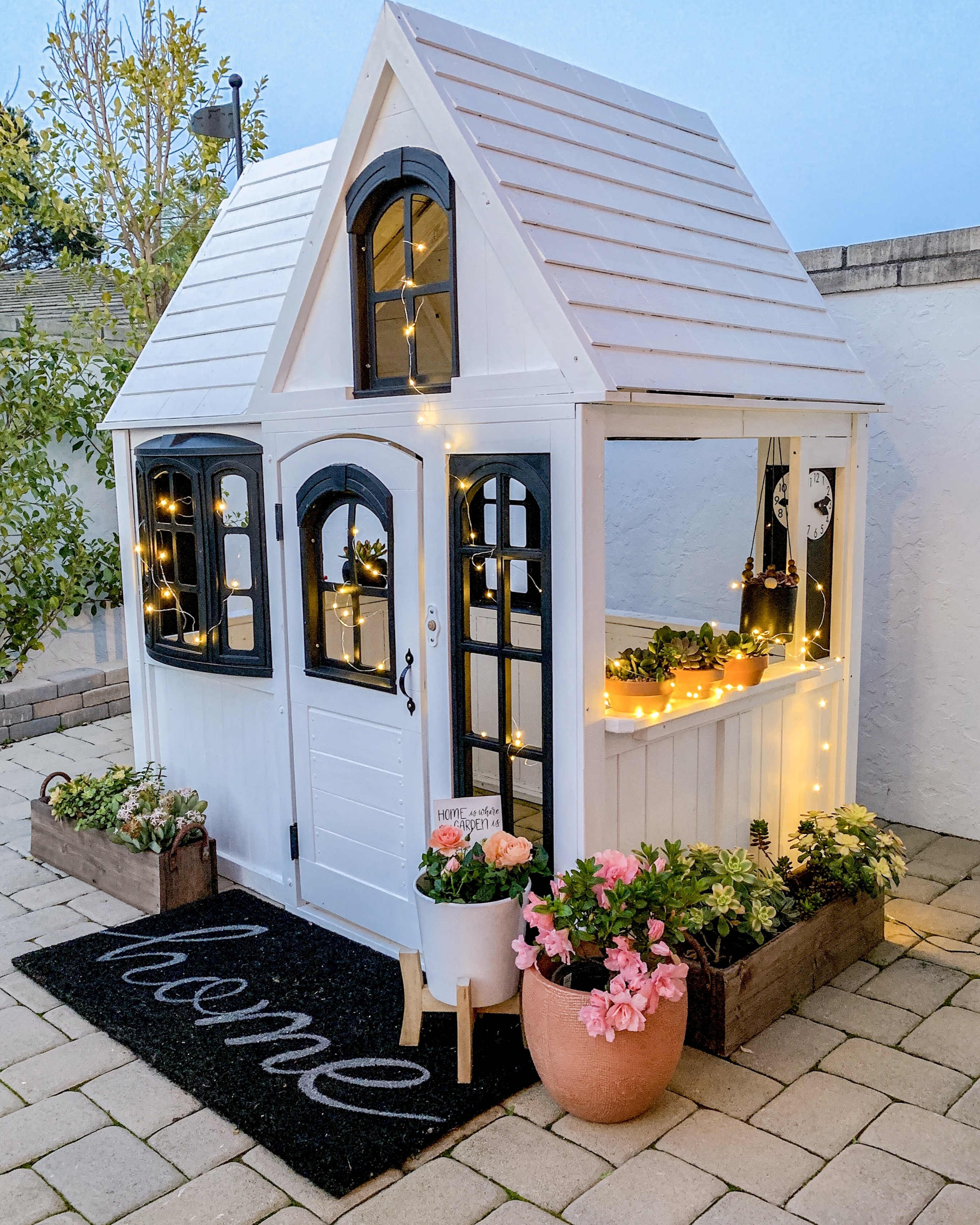 How to Create a Magical Spring Playhouse