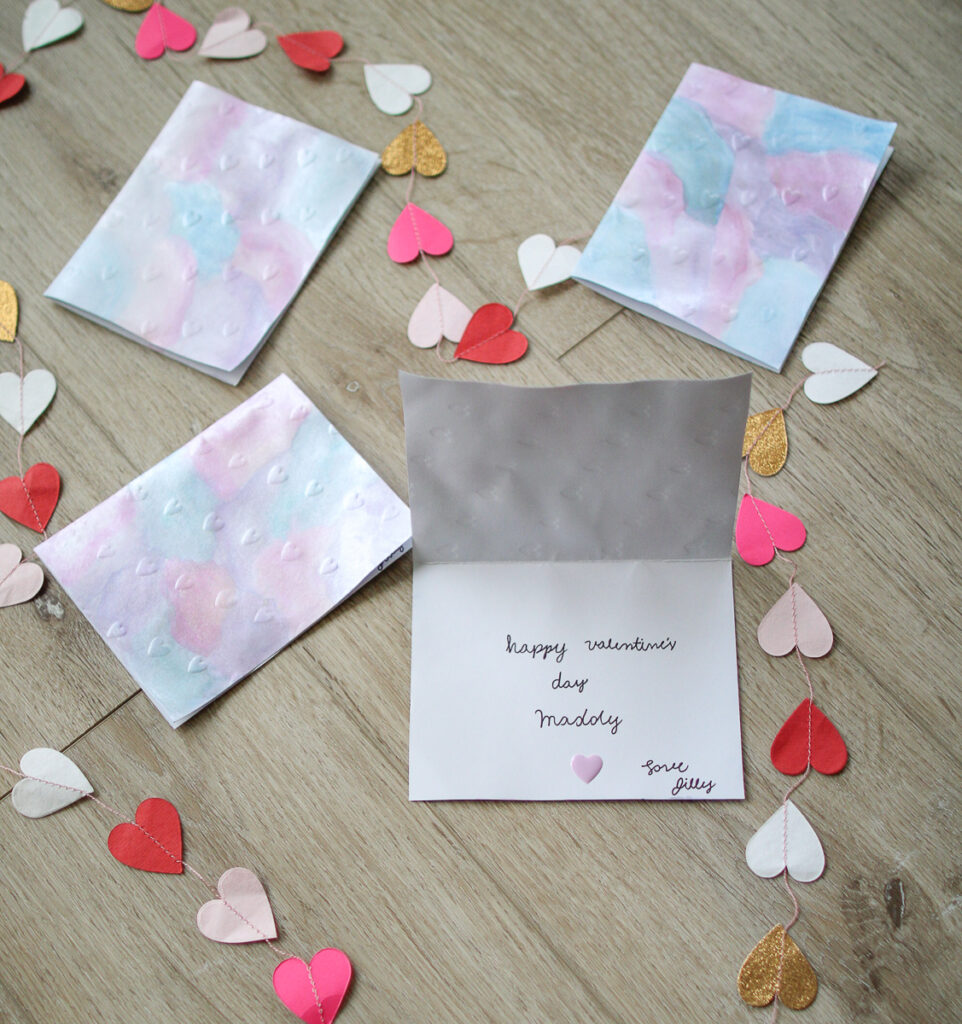 DIY Taylor Swift Lover Album Inspired Valentine's Day Cards
